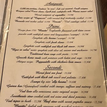 Osteria Alba Nova - Menu in Italian - Venetian Near Me - Venezia, VE Osteria Alba Nova - Menu in Italian - Venetian Near Me - Venezia, VE