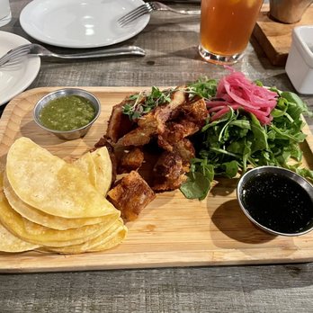 Maiz Cocina - Deconstructed Pork Belly Tacos - Mexican Near Me - Corona, California