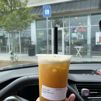 King Tea - Mango Green Tea - Bubble Tea Near Me - Pooler, Georgia King Tea - Mango Green Tea - Bubble Tea Near Me - Pooler, Georgia