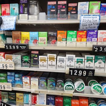 Iolani Mini Mart - a display of cigarettes - Grocery Near Me - Honolulu, Hawaii Iolani Mini Mart - a display of cigarettes - Grocery Near Me - Honolulu, Hawaii