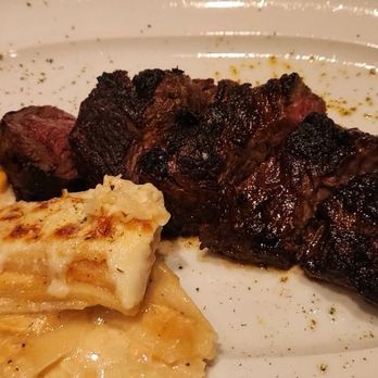 Steak 48 - Chefs butcher special with Chef's Au Gratin Potatoes and Corn Crème Brûlée - Steakhouses Near Me - Houston, Texas