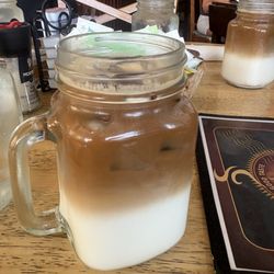 BeanBath Cafe - Caramel iced latte