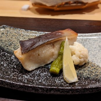 Yuji - Black cod - so tender it melts, with crispy skin - Japanese Near Me - San Francisco, California Yuji - Black cod - so tender it melts, with crispy skin - Japanese Near Me - San Francisco, California