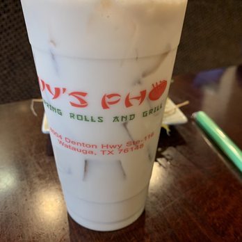 Vy's Pho - Coconut milk tea - Vietnamese Near Me - Fort Worth, Texas Vy's Pho - Coconut milk tea - Vietnamese Near Me - Fort Worth, Texas