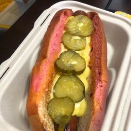 Hotdog - look at the pretty bun Hotdog - look at the pretty bun