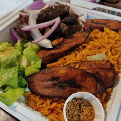 African Grill - Goat combo