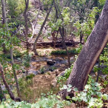 Flume Trail - Stream along beginning of hike - Hiking Near Me - Prescott, Arizona Flume Trail - Stream along beginning of hike - Hiking Near Me - Prescott, Arizona