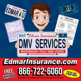 Edmar Insurance & DMV Services - Saving you time with no DMV lines #DMValterntive #YOURminiDMV - Auto Insurance Near Me - Riverside, California Edmar Insurance & DMV Services - Saving you time with no DMV lines #DMValterntive #YOURminiDMV - Auto Insurance Near Me - Riverside, California