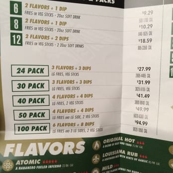 Wingstop - Menu options - Chicken Wings Near Me - Hanover, Maryland Wingstop - Menu options - Chicken Wings Near Me - Hanover, Maryland