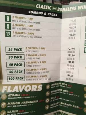 Menu photo 4 Wingstop Hanover, MD