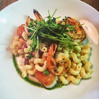 Hinterland Brewery - Shrimp and scallop pesto - New American Near Me - Green Bay, Wisconsin