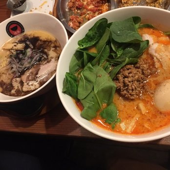 Junpuu - Tantan men with "special" toppings and the garlic tonkotsu ramen were both delicious - Ramen Near Me - Honolulu, Hawaii Junpuu - Tantan men with "special" toppings and the garlic tonkotsu ramen were both delicious - Ramen Near Me - Honolulu, Hawaii