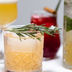 Craft cocktails mixed with fresh ingredients and bold flavor in Sedona.