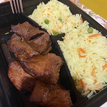 Elite Garden Cafe - Beef shish kabob plate - Mediterranean Near Me - Los Angeles, California