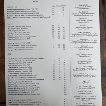 a Mano - Menu - Italian Near Me - San Francisco, California