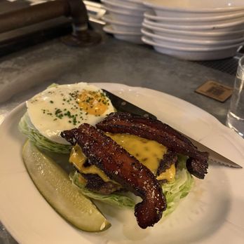 Au Cheval - Lettuce wrap bun Single Cheeseburger - Bars Near Me - Chicago, Illinois