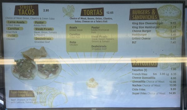 Menu photo 2 Garduno's Taco King Baldwin Park, CA