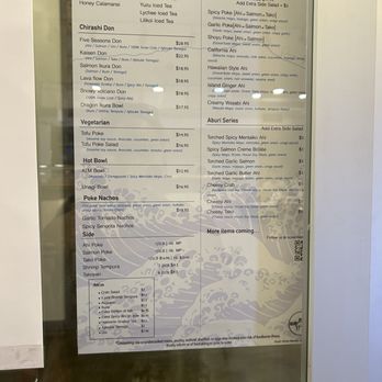 Ocean Taste - Menu - Poke Near Me - Honolulu, Hawaii Ocean Taste - Menu - Poke Near Me - Honolulu, Hawaii