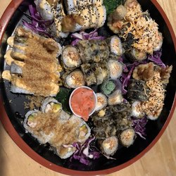 Jin Sushi - Tempura sushi platter