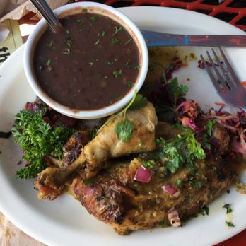 Pambiche - Pollo Criollo but missing the rice (separate plate) - Cuban Near Me - Portland, Oregon Pambiche - Pollo Criollo but missing the rice (separate plate) - Cuban Near Me - Portland, Oregon