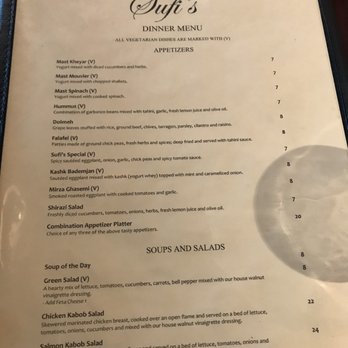 Sufi's Kitchen - Menu - Persian/Iranian Near Me - Atlanta, Georgia