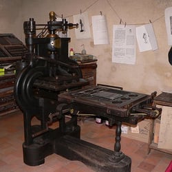 Château de Saché - Musée Balzac - l'imprimerie Saché