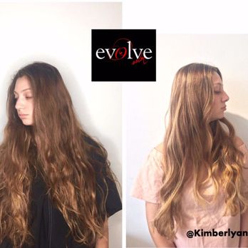 Evolve Salon - Before and after done by artist Kimberly - Hair Stylists Near Me - San Antonio, Texas