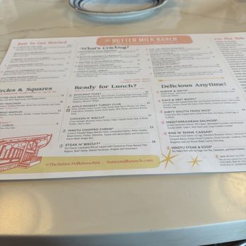 The Butter Milk Ranch - Another menu photo. - Breakfast & Brunch Near Me - Nashville, Tennessee The Butter Milk Ranch - Another menu photo. - Breakfast & Brunch Near Me - Nashville, Tennessee
