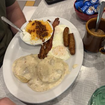 The Townhouse Restaurant - Biscuit And Gravy Platter* - Southern Near Me - Oviedo, Florida
