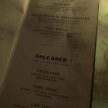 Garage - Menu (September 2019) - Cocktail Bars Near Me - Austin, Texas Garage - Menu (September 2019) - Cocktail Bars Near Me - Austin, Texas