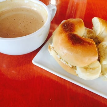 iJAVA Cafe - Sweet tooth bagel with a cinnamon bun latte - Cafes Near Me - San Jose, California iJAVA Cafe - Sweet tooth bagel with a cinnamon bun latte - Cafes Near Me - San Jose, California