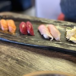 Mika Sushi - Salmon, bluefin, and yellowtail