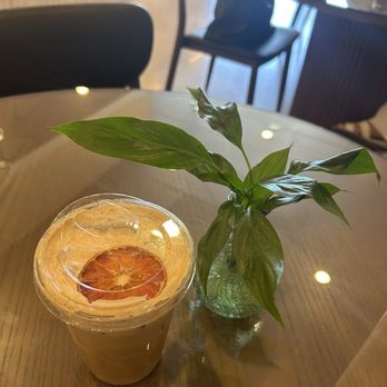 Habibi's - orange blossom latte - Cafes Near Me - Fullerton, California Habibi's - orange blossom latte - Cafes Near Me - Fullerton, California