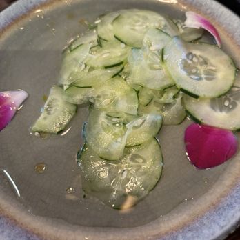 Kimu Sushi - Half eaten Cucumber salad - Sushi Bars Near Me - Long Beach, California Kimu Sushi - Half eaten Cucumber salad - Sushi Bars Near Me - Long Beach, California