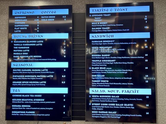 Menu photo 6 Vesta Coffee Roasters Las Vegas, NV