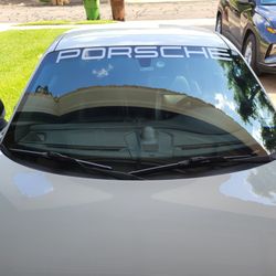 RAAM Graphics - Porsche windshield sticker