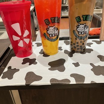 E Tea - 20. Winnie the Pooh w/ Lychee Jelly - Bubble Tea Near Me - Sacramento, California