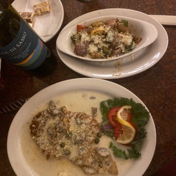 Pasqualone's Ristorante - Veal piccata with sautéed zucchini & peppers melody - Italian Near Me - Columbus, Ohio Pasqualone's Ristorante - Veal piccata with sautéed zucchini & peppers melody - Italian Near Me - Columbus, Ohio