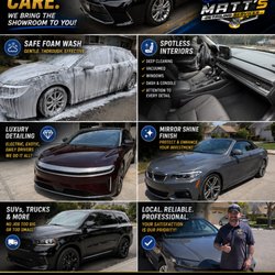 Matts Detailing services