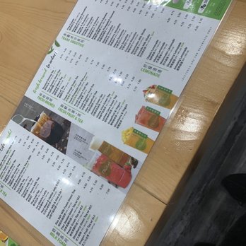 Tbaar - Menu - Juice Bars & Smoothies Near Me - Las Vegas, Nevada