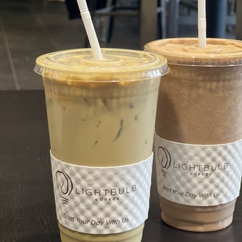 Lightbulb Coffee - Pistachio and Peanut Butter lattes - Breakfast & Brunch Near Me - La Mesa, California Lightbulb Coffee - Pistachio and Peanut Butter lattes - Breakfast & Brunch Near Me - La Mesa, California