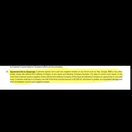 Part of agreement Part of agreement