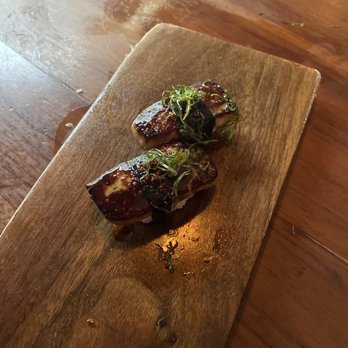 Uchi Houston - Omakase (signature tasting) - dish 5 - Foie gras - Sushi Bars Near Me - Houston, Texas