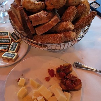 Park Side Restaurant - Bread, cheese and butter - Italian Near Me - Corona, New York
