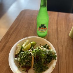 Lilly's Tacos - Adobada tacos, grapefruit jarritos
