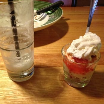 Applebee's Grill + Bar - Strawberry cheesecake shooter - Sports Bars Near Me - Willmar, Minnesota