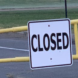 'Closed', truly a bummer.