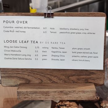 Little Ox Coffee - Menu - Coffee & Tea Near Me - Fullerton, California