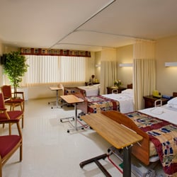 St. Francis Convalescent Pavilion - One of our many bedroom configurations. We offer three-bed, two-bed, and private room options.