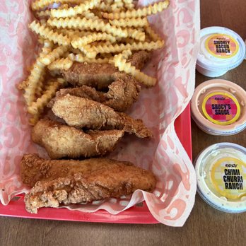 Saucy by KFC - Chicken tendies and fries - Fast Food Near Me - Tampa, Florida